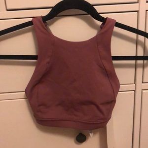 LULULEMON free to be serene bra high neck